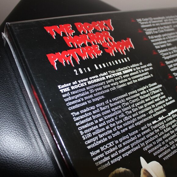 new ROCKY HORROR PICTURE SHOW 20th Anniversary Special THX Edition Laserdisc Box - Picture 14 of 15